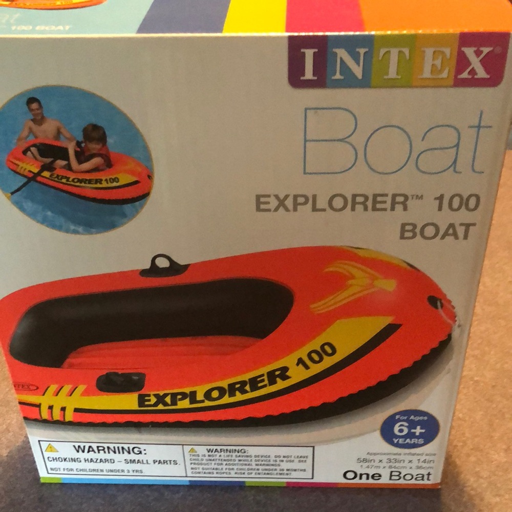 INTEX Explorer 100 Boat